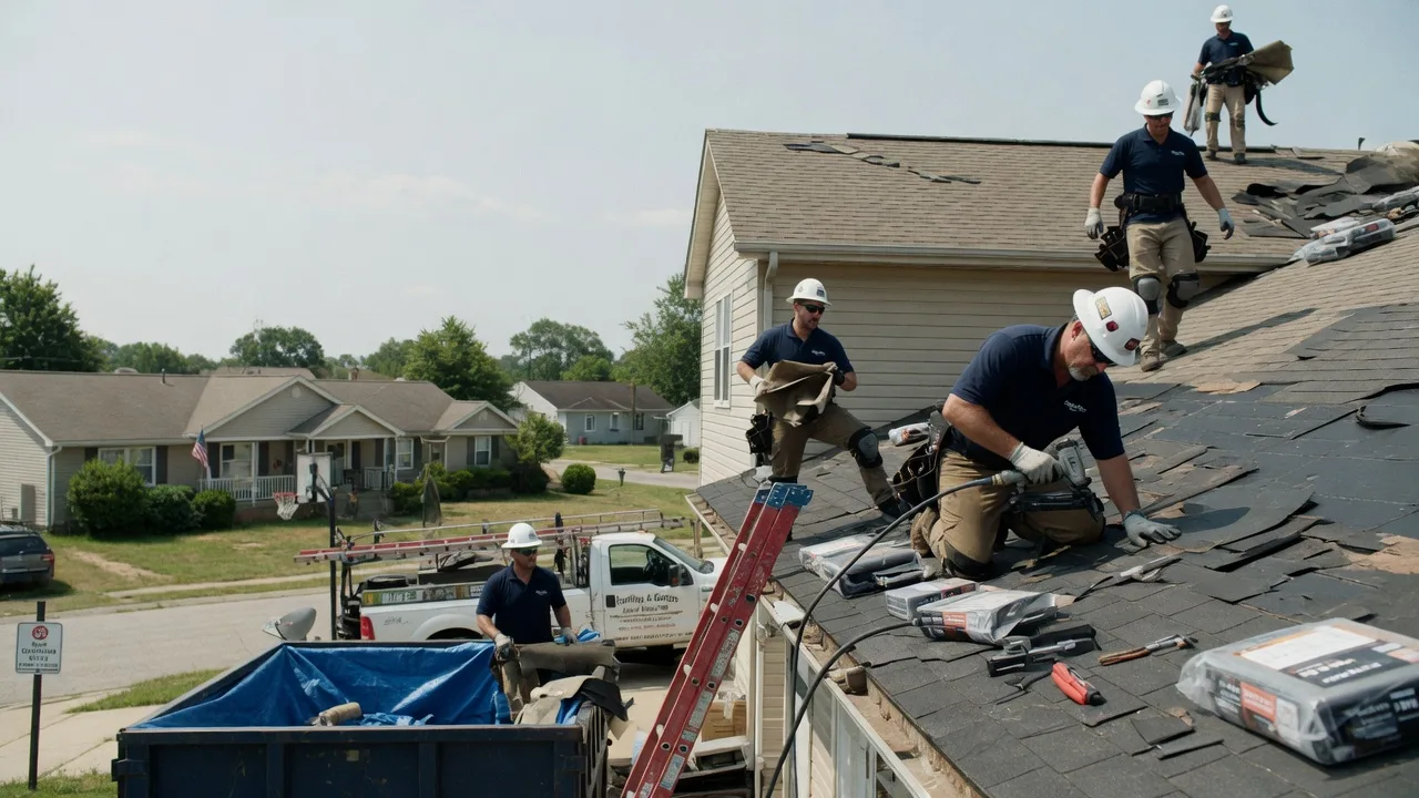 Roof Replacement in Tennyson, IN near me